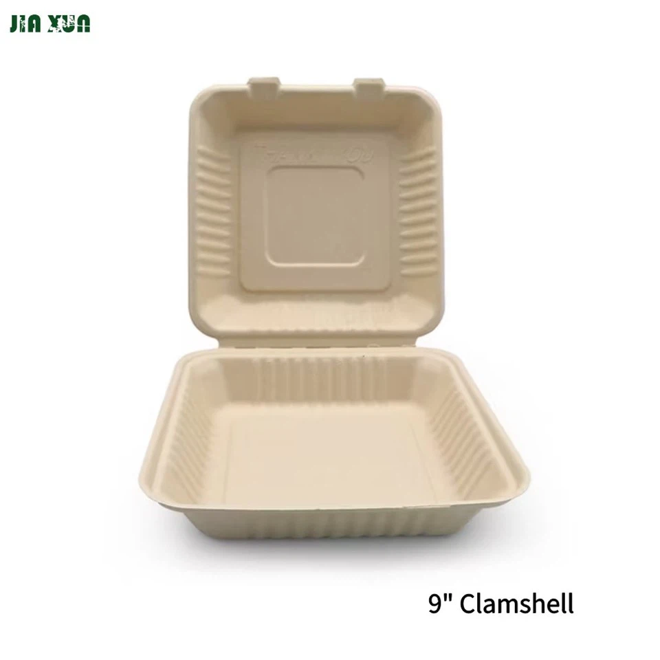 Compostable burger clamshell packaging bulk